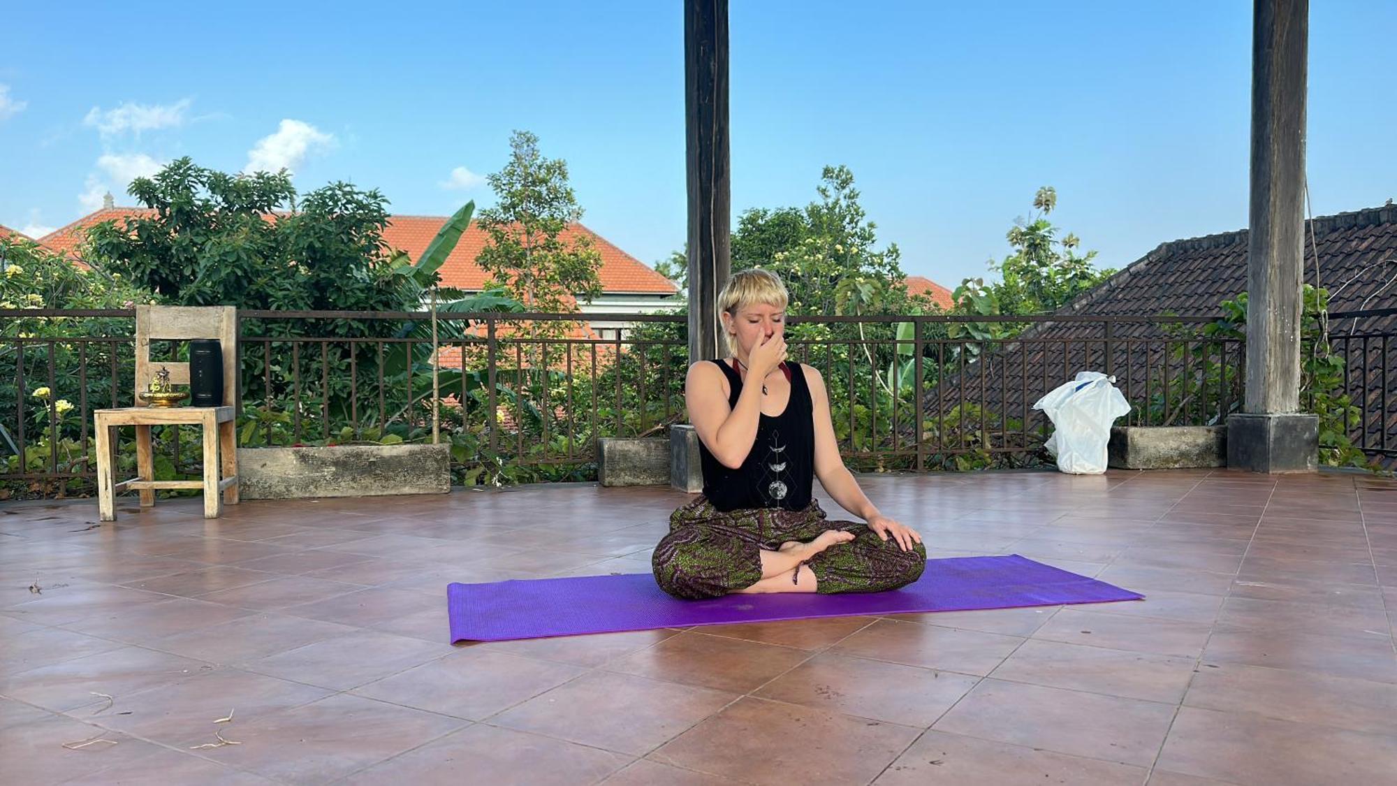 Diuma Residence Yoga Meditation Retreat And Healing Center Санур Экстерьер фото